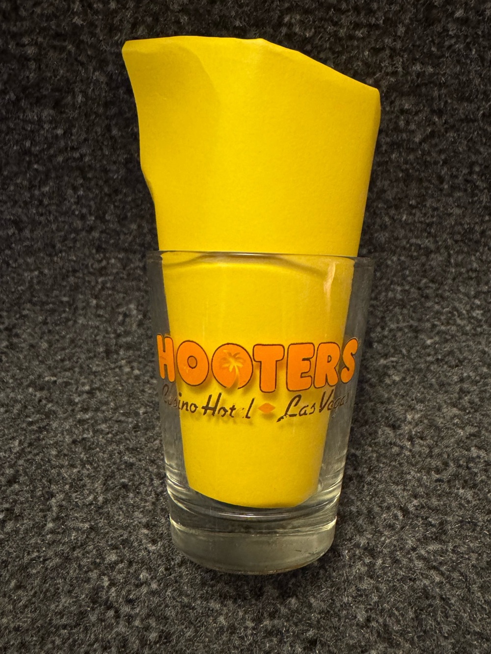 Hooters Casino Hotel Las Vegas Shot Glass Souvenir